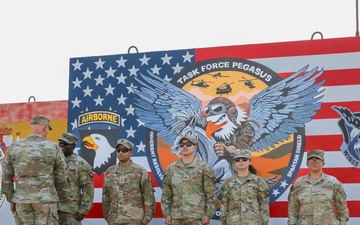 101st CAB T-Wall Unveiling Ceremony