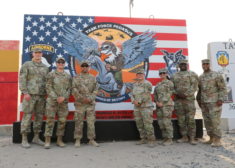 101st CAB T-Wall Unveiling Ceremony