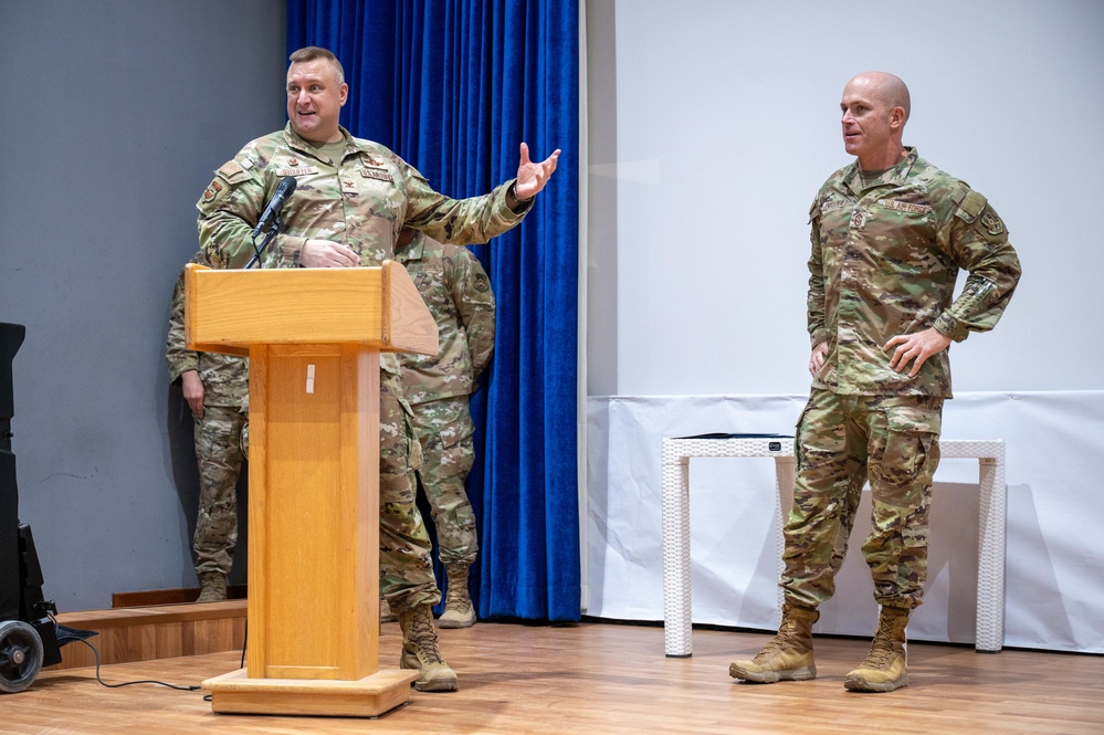 386th AEW Master Sgt. Release Party