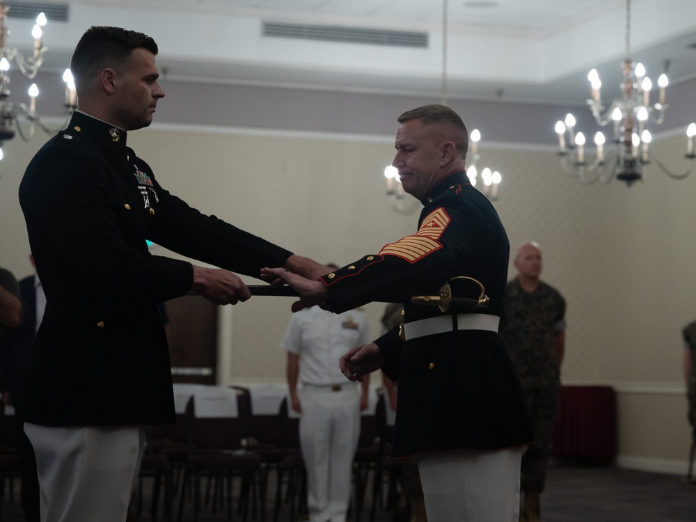 Marine Corps Cyberspace Warfare Group Relief and Appointment Ceremony