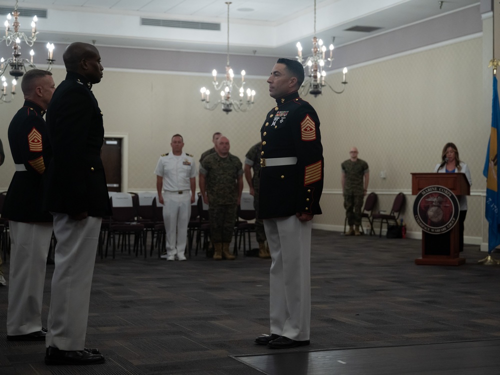 Marine Corps Cyberspace Warfare Group Relief and Appointment Ceremony
