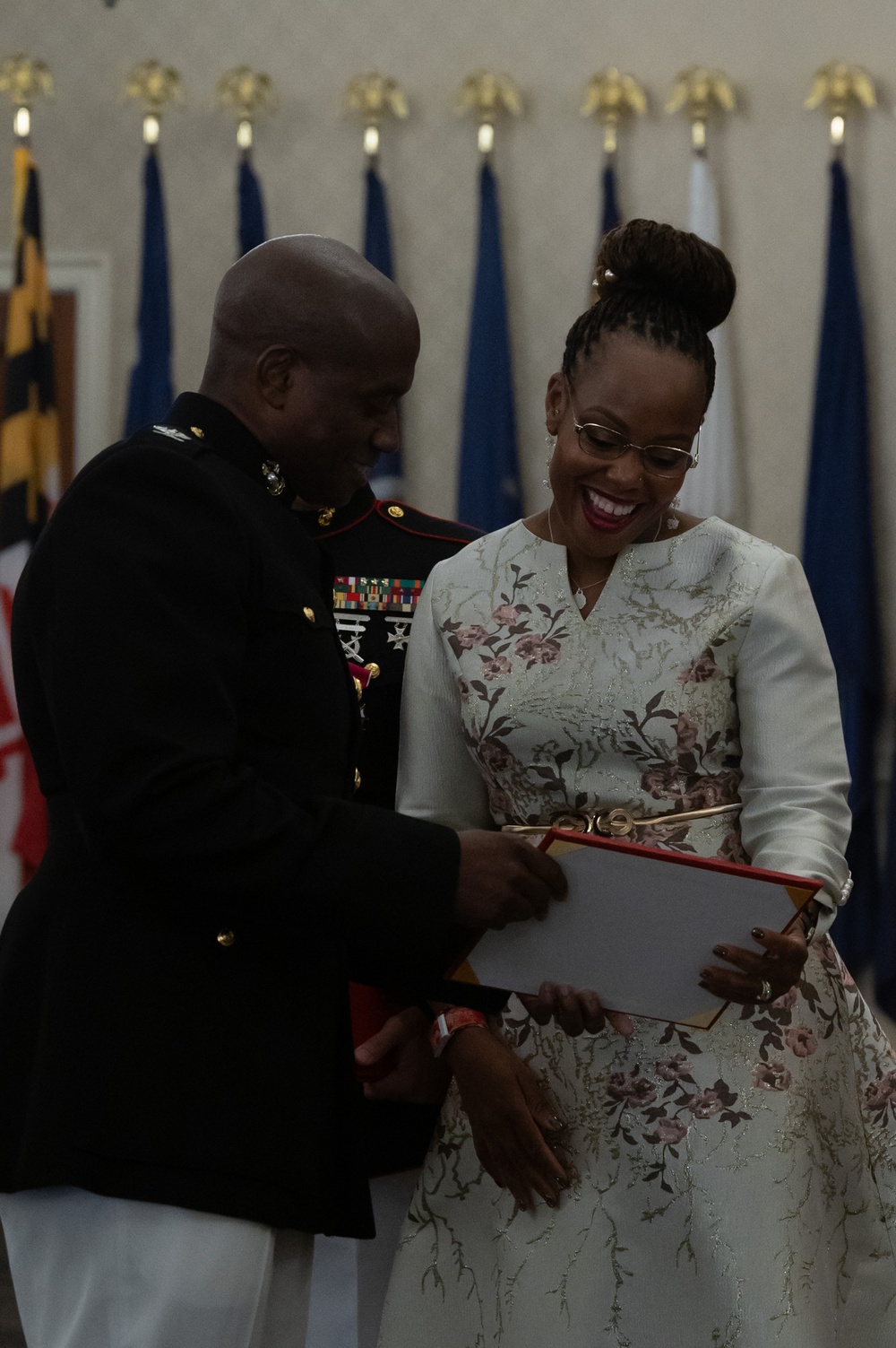 Marine Corps Cyberspace Warfare Group Relief and Appointment Ceremony