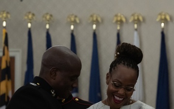 Marine Corps Cyberspace Warfare Group Relief and Appointment Ceremony