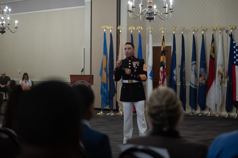 Marine Corps Cyberspace Warfare Group Relief and Appointment Ceremony