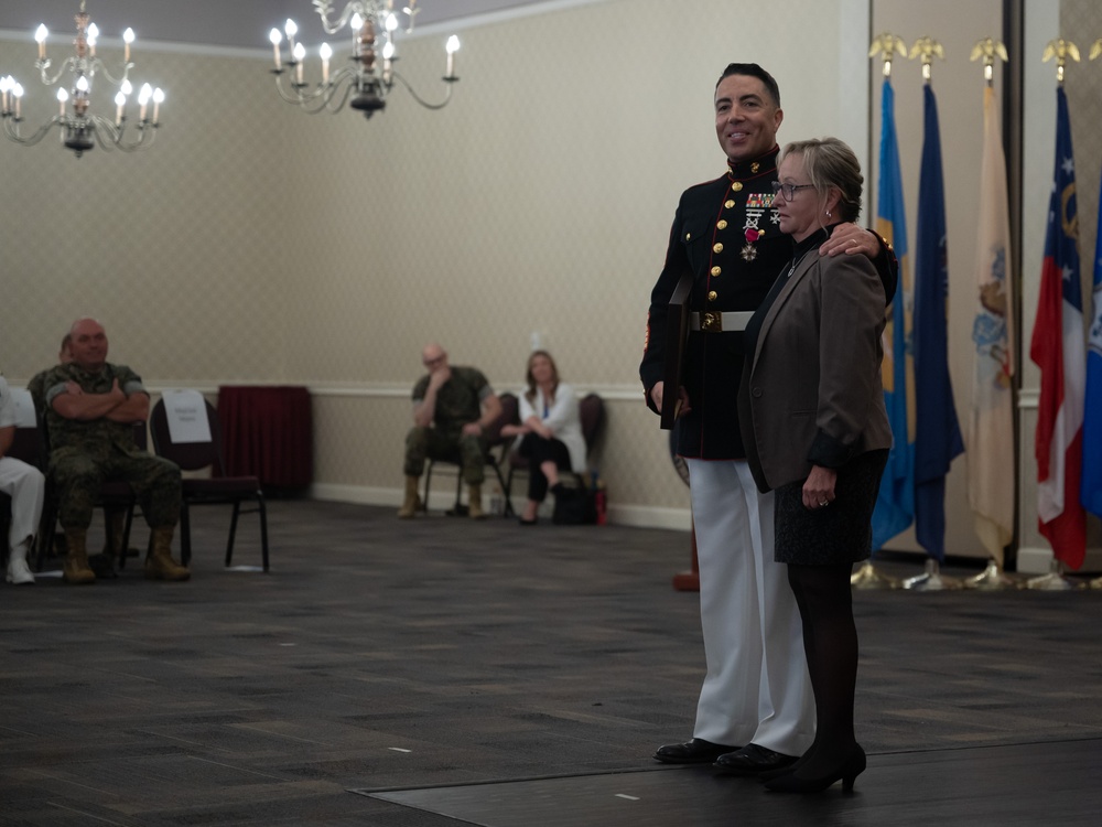Marine Corps Cyberspace Warfare Group Relief and Appointment Ceremony