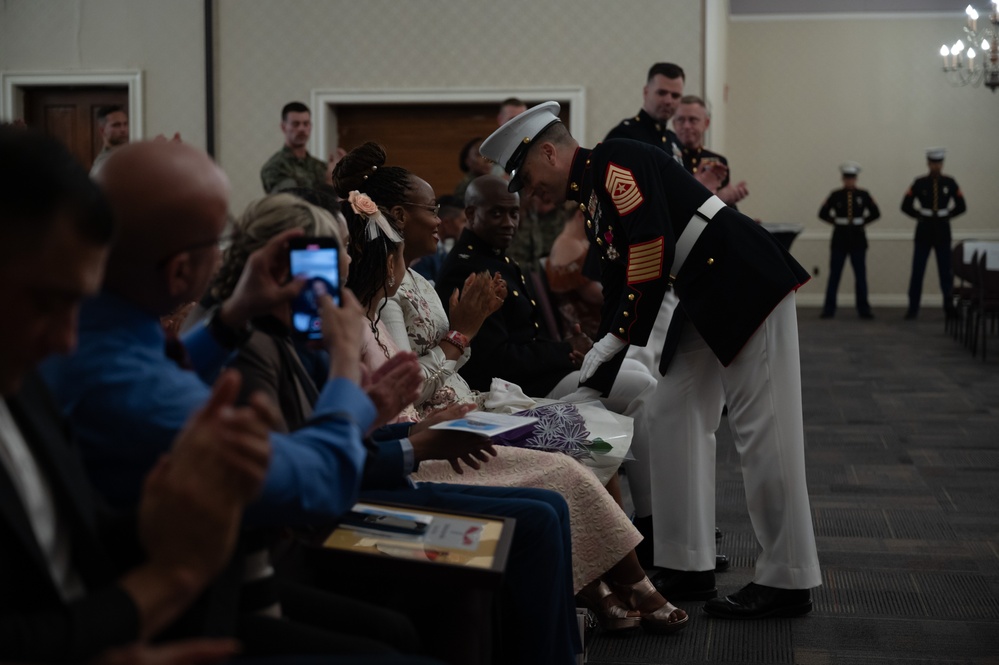 Marine Corps Cyberspace Warfare Group Relief and Appointment Ceremony