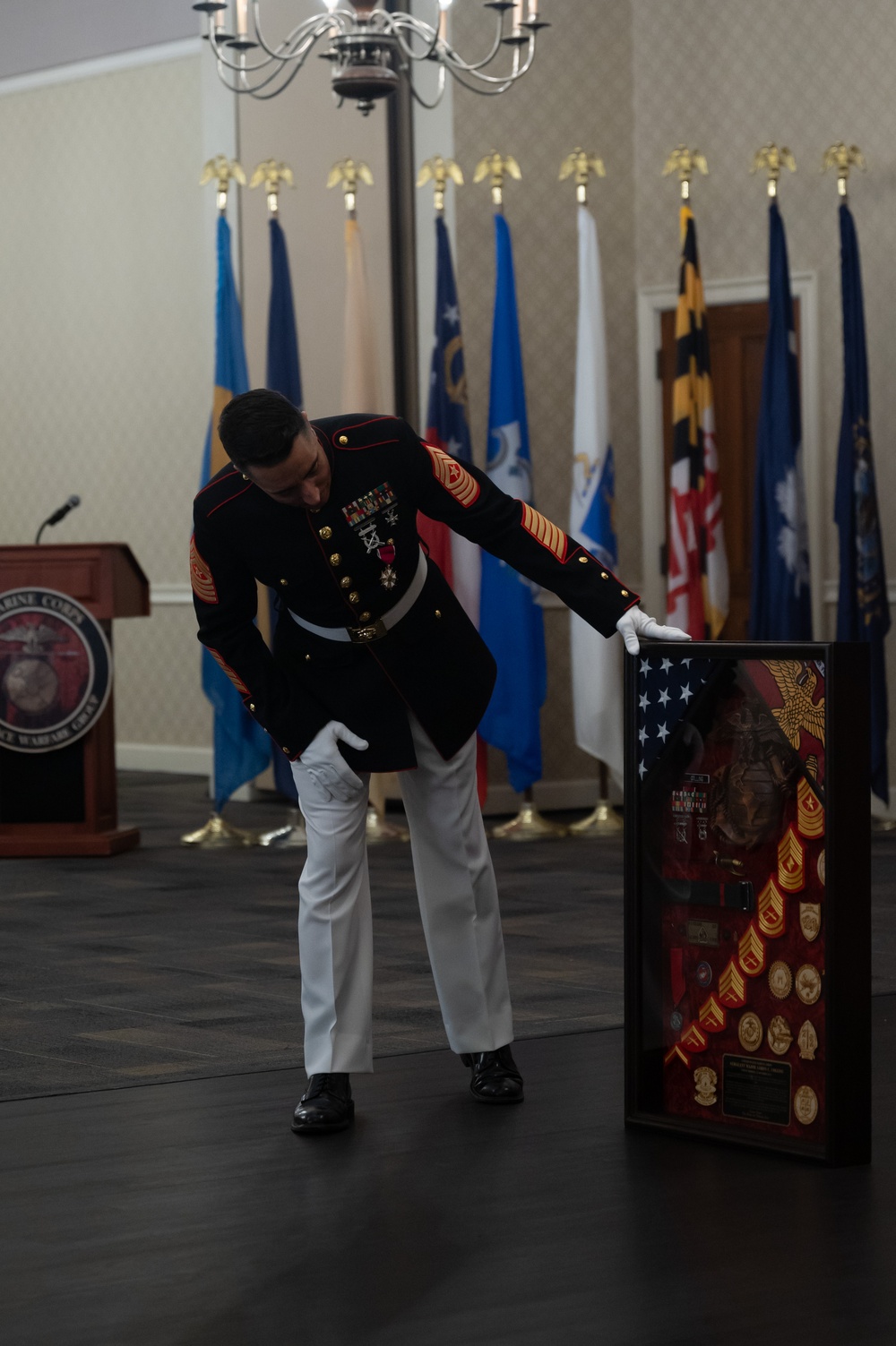 Marine Corps Cyberspace Warfare Group Relief and Appointment Ceremony