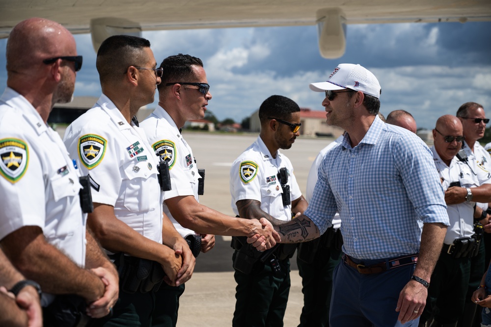 SecDef thanks MacDill leaders, HCSO officers before departure