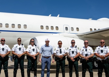 SecDef thanks MacDill leaders, HCSO officers before departure
