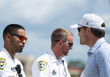 SecDef thanks MacDill leaders, HCSO officers before departure
