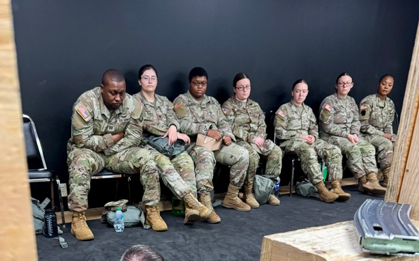 EST weapons qualification preparation at Fort Indiantown Gap