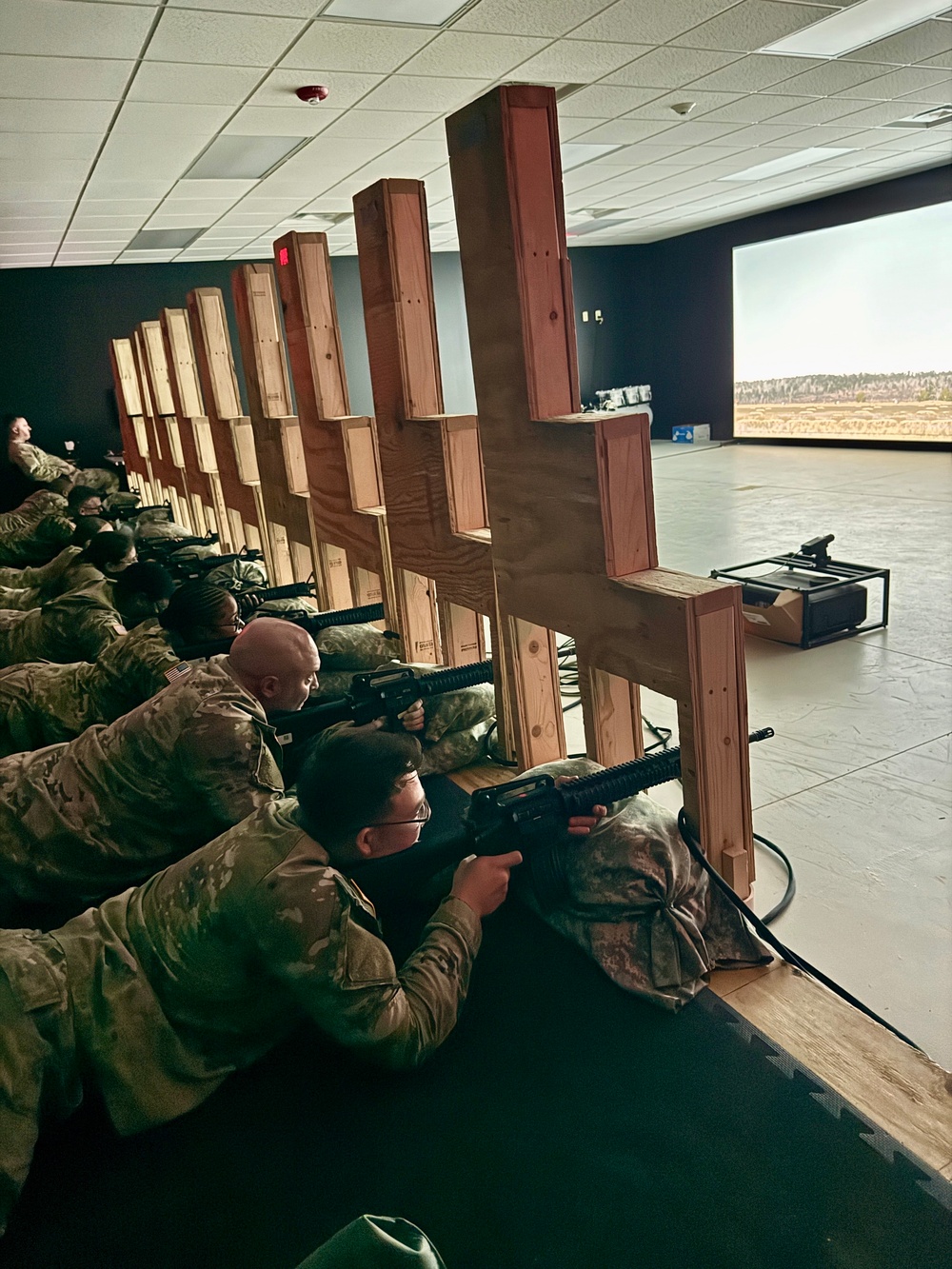 EST weapons qualification preparation at Fort Indiantown Gap