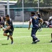 U.S. Navy, National Aeronaval Service of Panama play a soccer match