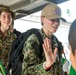 U.S. Navy holds health fair for a school in Panama