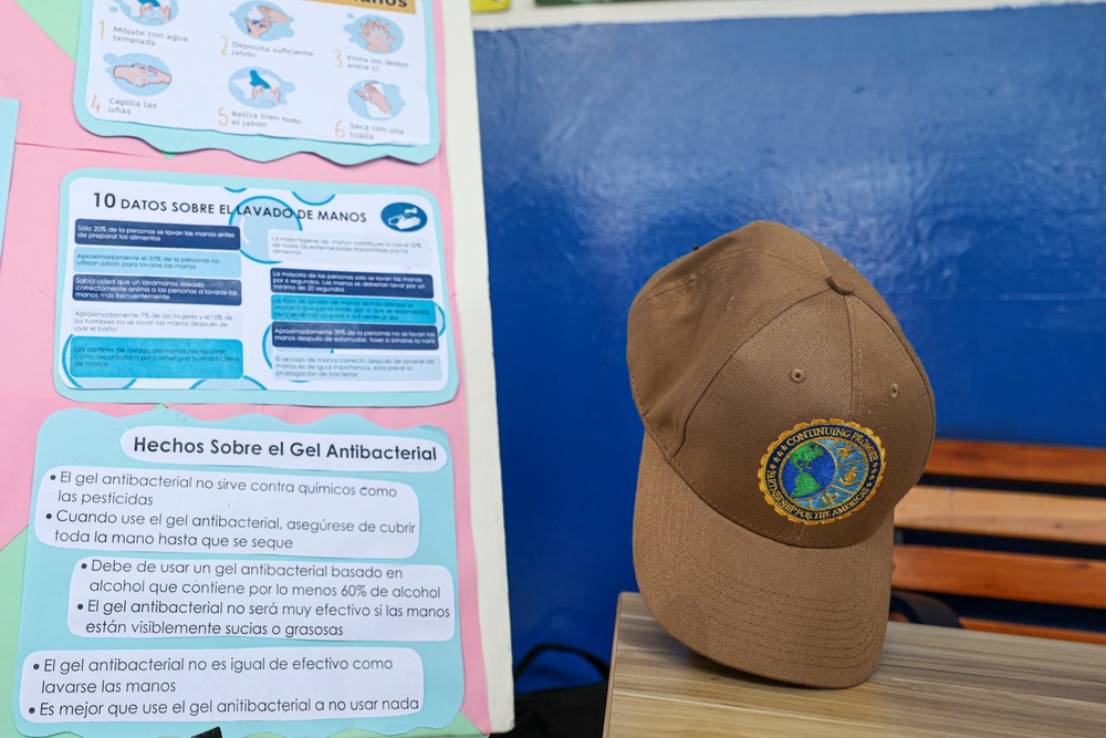 U.S. Navy holds health fair for a school in Panama