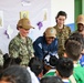 U.S. Navy holds health fair for a school in Panama