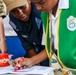 U.S. Navy holds health fair for a school in Panama