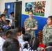 U.S. Navy holds health fair for a school in Panama