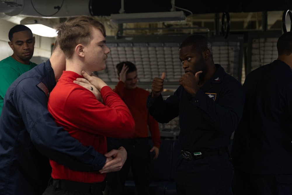 USS Gerald R. Ford (CVN 78) CPR Training