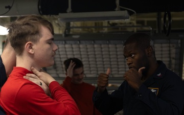 USS Gerald R. Ford (CVN 78) CPR Training