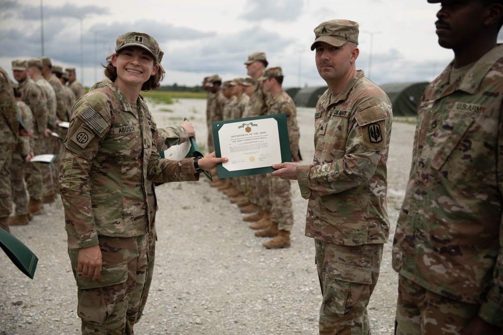 3-321 FAR holds award ceremony before departure back the U.S.