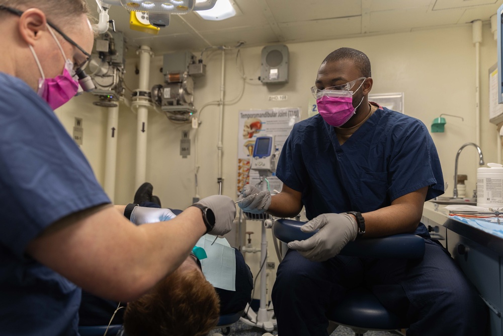 USS Gerald R. Ford (CVN 78) Deployed Dental Operations