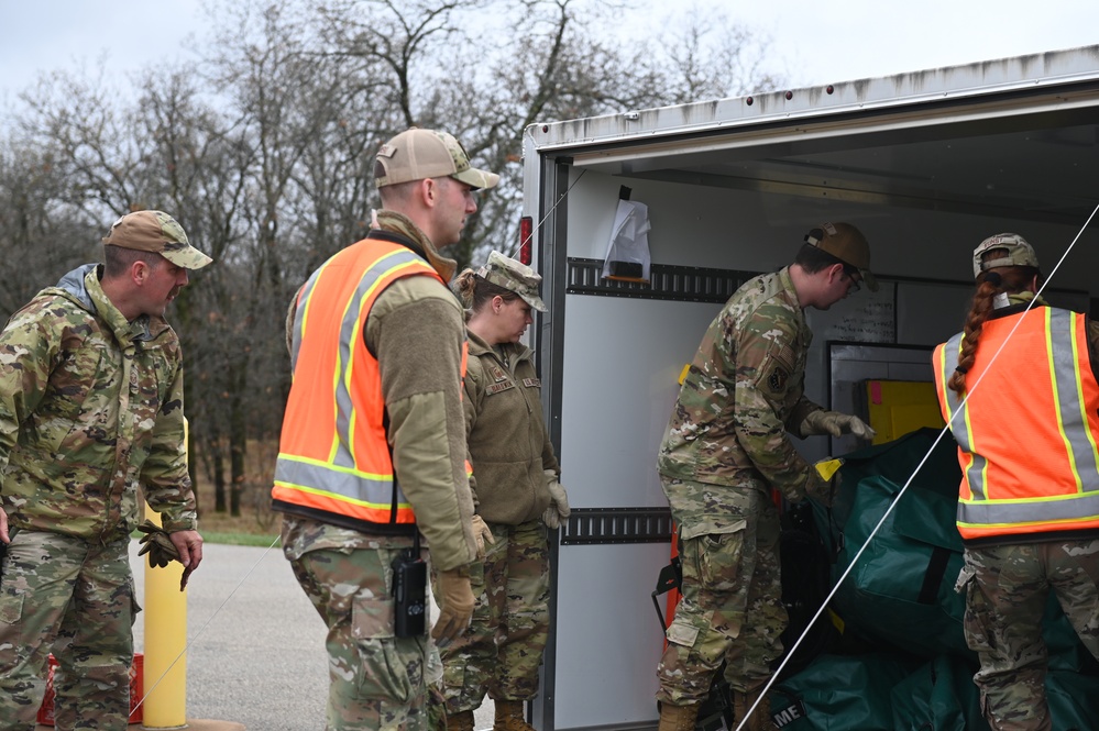Wisconsin National Guard Joint CERFP Training