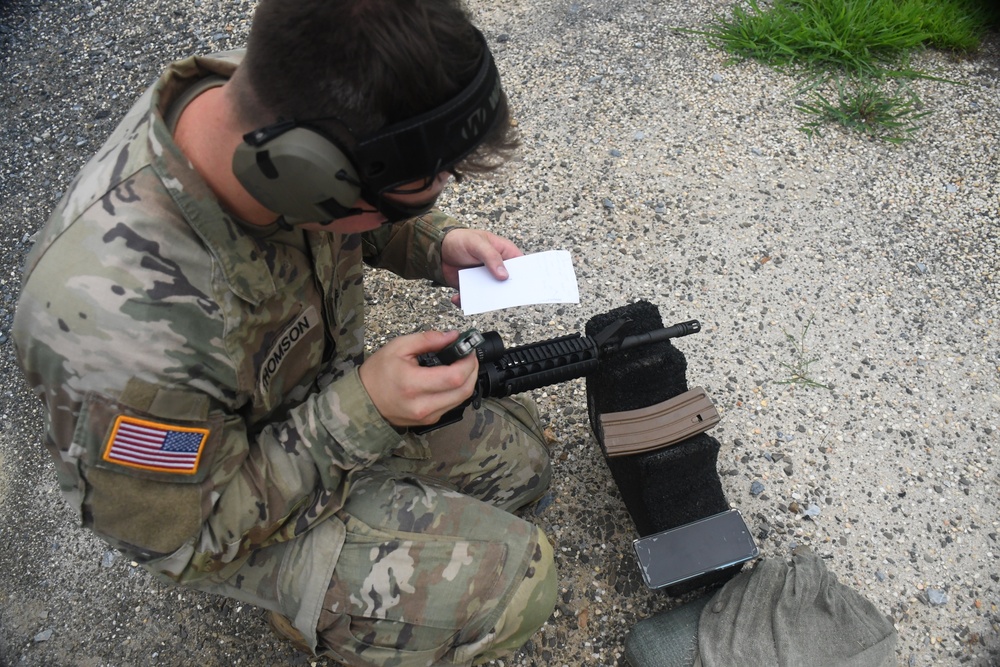 M4 carbine weapons qualification