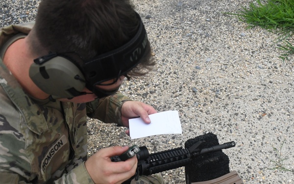M4 carbine weapons qualification