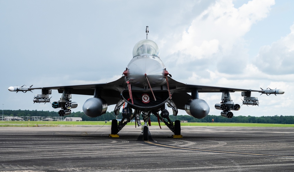 Loaded F-16 Fighting Falcon