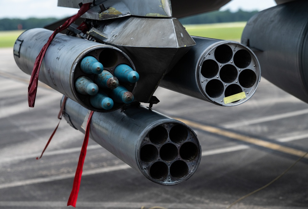 Loaded F-16 Fighting Falcon