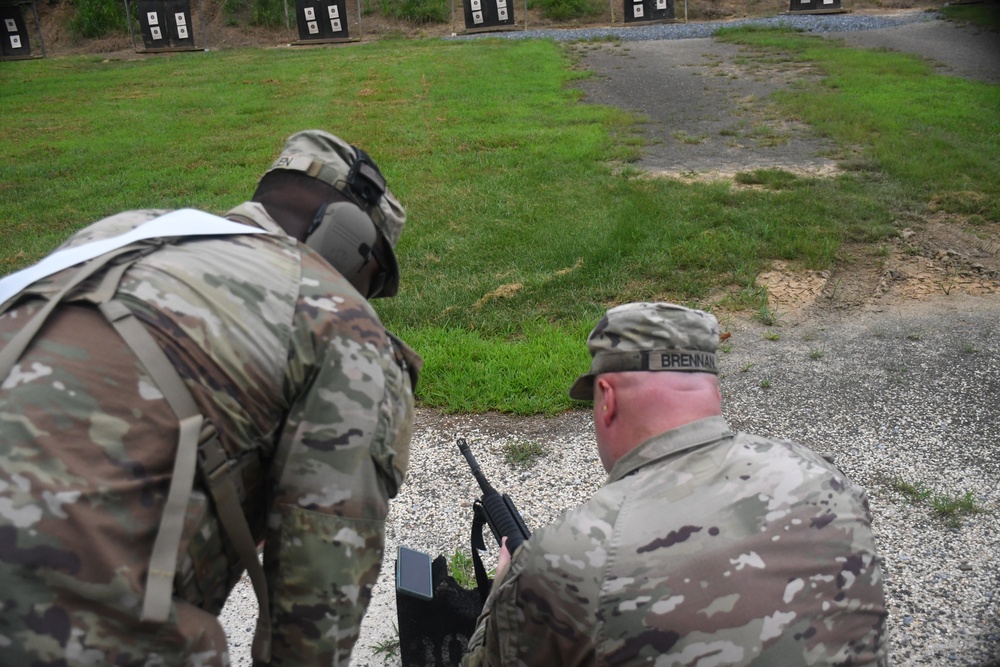 M4 carbine weapons qualification