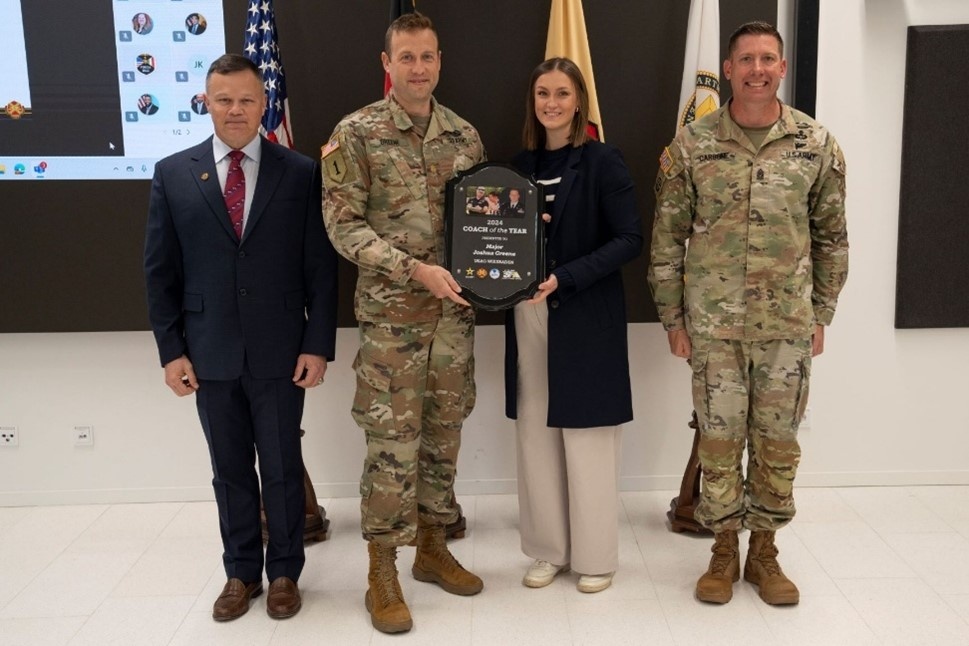 Honoring Excellence: 2024 U.S. Army Athlete and Coach of the Year Presentations
