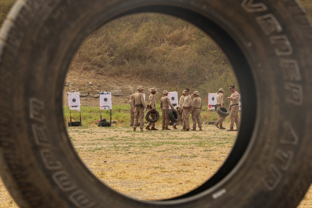 Marines and Ecuadorians Joint Training CP25