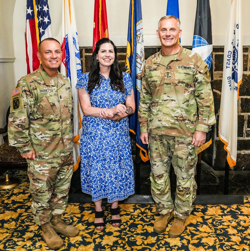 West Point Command Visits Fort Hamilton Garrison to Assess Support, Recognize Workforce