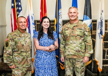 West Point Command Visits Fort Hamilton Garrison to Assess Support, Recognize Workforce
