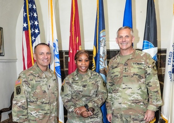 West Point Command Visits Fort Hamilton Garrison to Assess Support, Recognize Workforce