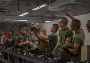 Echo Company 2nd Uniform Fitting