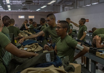 Echo Company 2nd Uniform Fitting