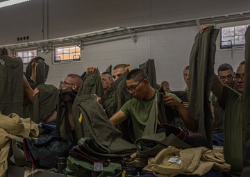 Echo Company 2nd Uniform Fitting