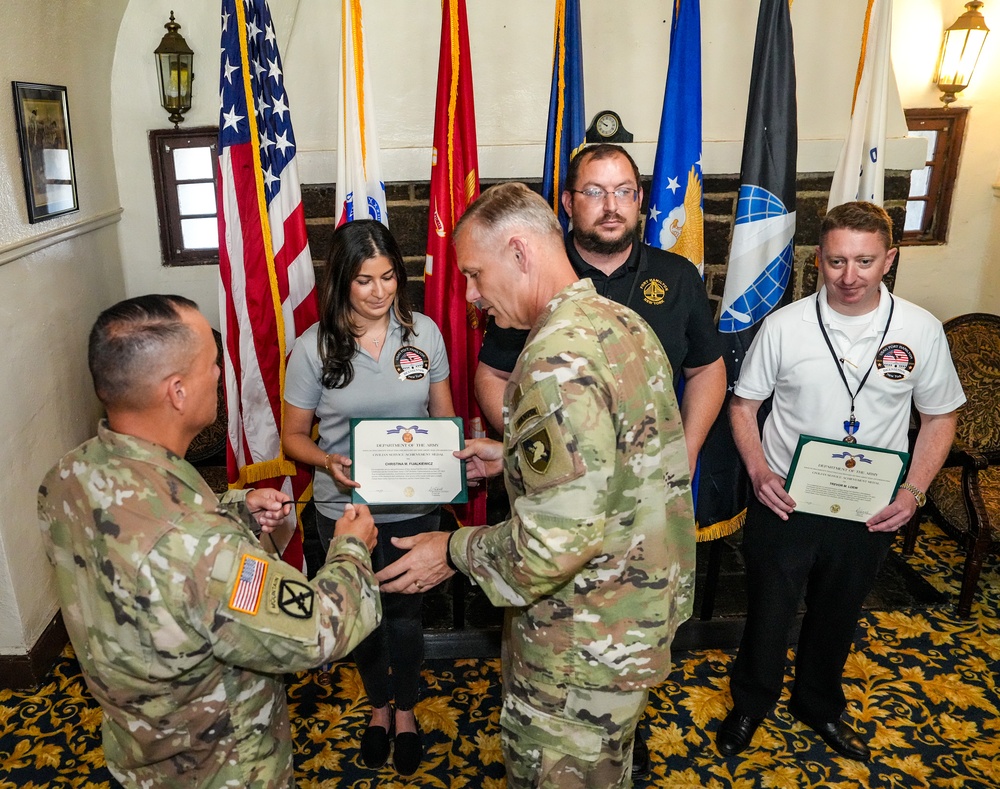 West Point Command Visits Fort Hamilton Garrison to Assess Support, Recognize Workforce