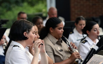 100th Army Band perform for the local community at Furman University