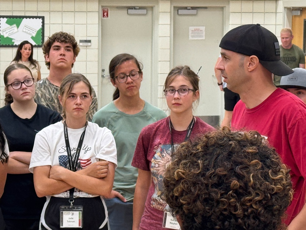 Delegates arrive at Camp Williams for Freedom Academy 2025