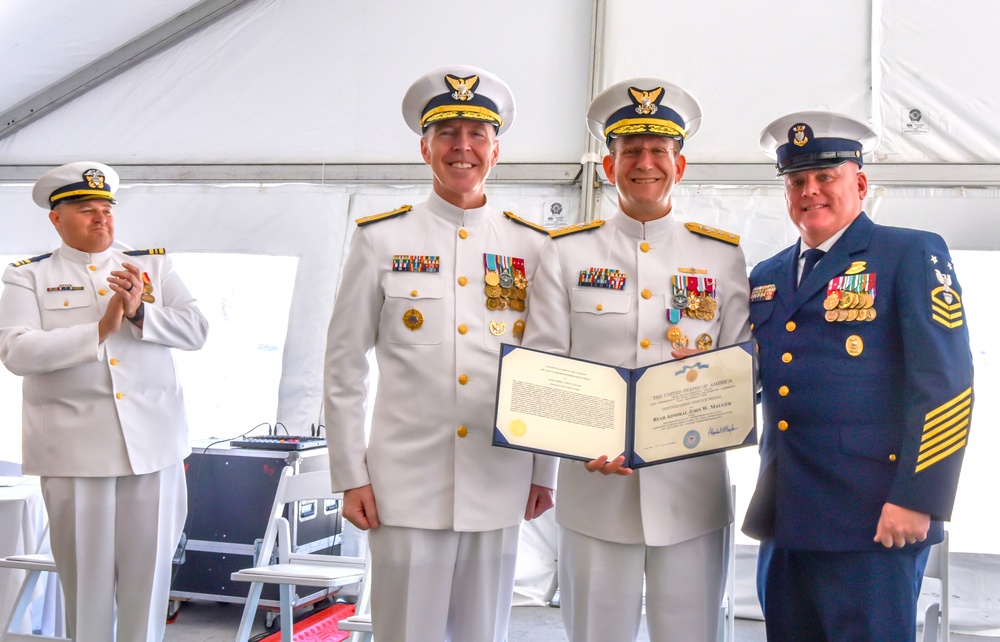First Coast Guard District Change of Command Ceremony for Rear Adm. Michael Platt