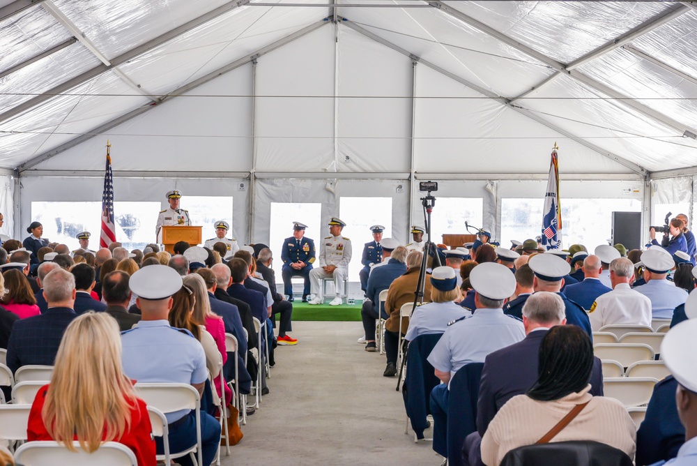 First Coast Guard District Change of Command Ceremony for Rear Adm. Michael Platt