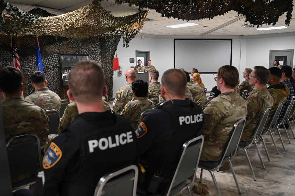 28th Security Forces Squadron hosts final guard mount ceremony during Police Week
