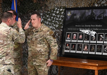 28th Security Forces Squadron hosts final guard mount ceremony during Police Week