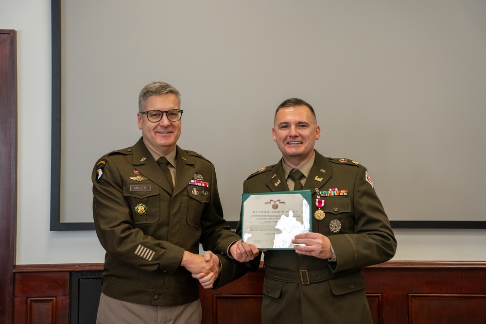 Lt. Col. Todd Mainwaring assumes command as the USACE Charleston District’s 91st District Engineer and commander