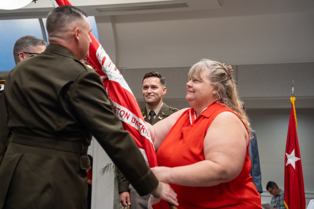 Lt. Col. Todd Mainwaring assumes command as the USACE Charleston District’s 91st District Engineer and commander