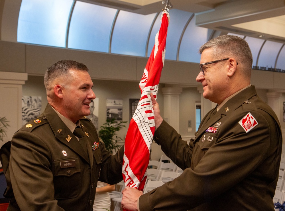 Lt. Col. Todd Mainwaring assumes command as the USACE Charleston District’s 91st District Engineer and commander